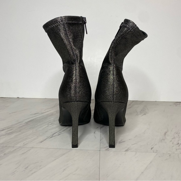 New! Marc Fisher Kellen Sparkle Pointy Toe Heeled Bootie 8 1/2 M - Picture 3 of 13